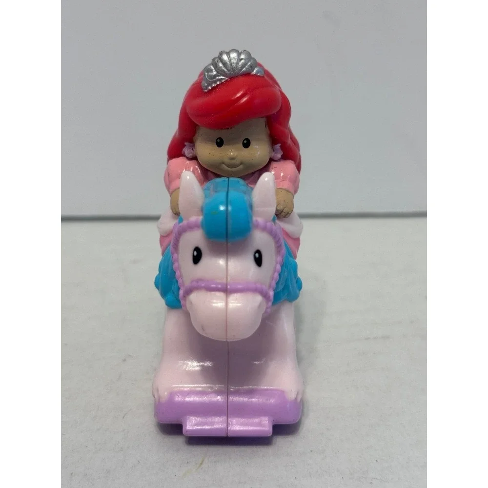 Disney Princess Ariel Klip Klop Horse Little People Fisher Price toy collectible